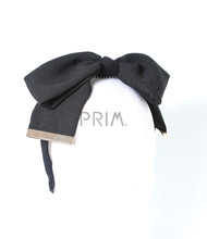 Load image into Gallery viewer, DACEE CRINKLE METAL CLAMP BOW HEADBAND
