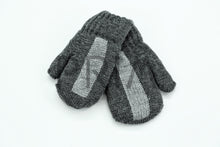 Load image into Gallery viewer, DACEE CENTER STRIPE KNIT MITTENS
