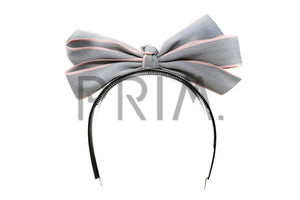 STAND UP TWO TONED BOW HEADBAND