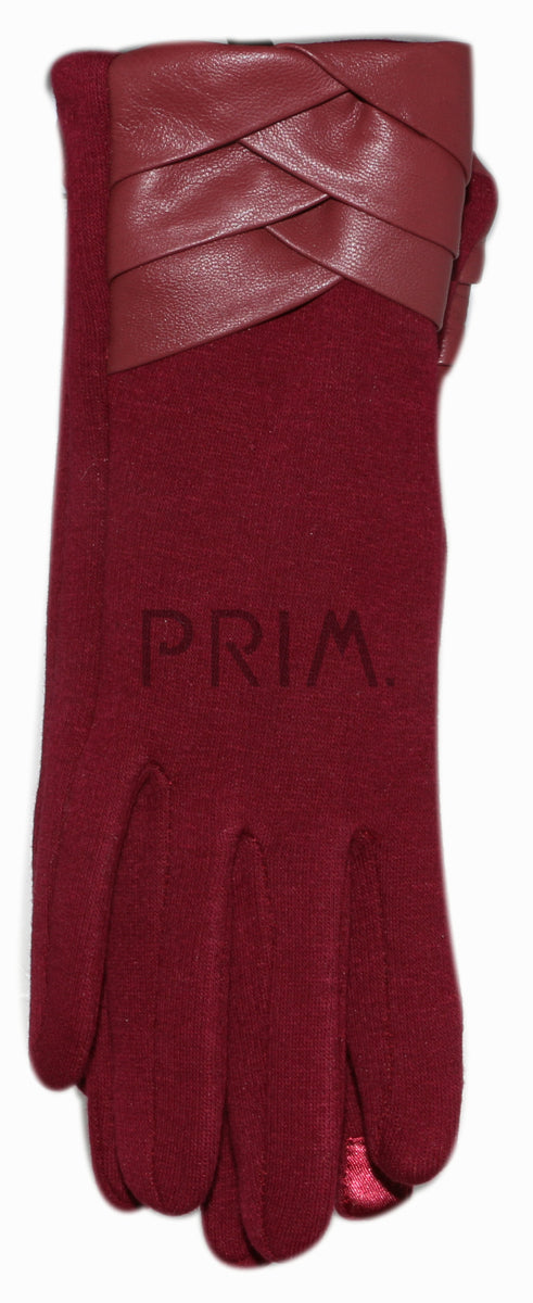 PLEATED CUFF JERSEY GLOVE