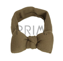 Load image into Gallery viewer, DACEE RIBBED KNIT BOW BABY HEADBAND
