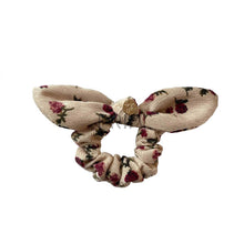 Load image into Gallery viewer, HALO ELSIE PRINTED CORDUROY BOW SCRUNCHIE
