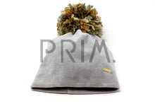 Load image into Gallery viewer, VELOUR WOOL POM POM HAT
