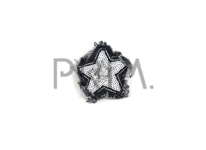 FRAYED STARS CLIP