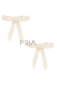 PROJECT 6 GROSGRAIN BOW CLIP SET OF 2