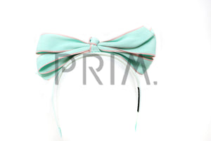 STAND UP TWO TONED BOW HEADBAND