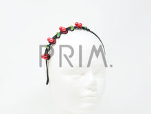 Load image into Gallery viewer, BEADED CHERRIES HEADBAND
