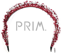 Load image into Gallery viewer, PEARL TRIM HEADBAND
