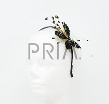 Load image into Gallery viewer, BEADED BUTTERFLY HEADBAND
