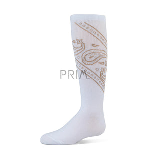 ZUBII BANDANA PAISLEY KNEE SOCK