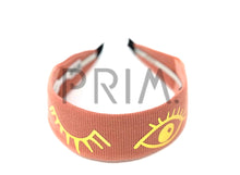 Load image into Gallery viewer, RIBBED WINK FOIL PRINT HEADBAND
