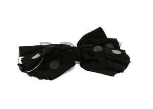 TULLE WITH SEQUINS BOW CLIP