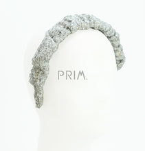 Load image into Gallery viewer, DACEE TWEED RUFFLE HEADBAND
