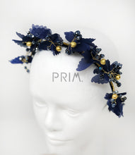 Load image into Gallery viewer, BEADED BUTTERFLY WREATH HEADBAND
