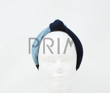 Load image into Gallery viewer, TWO TONE WOOL KNOT HEADBAND
