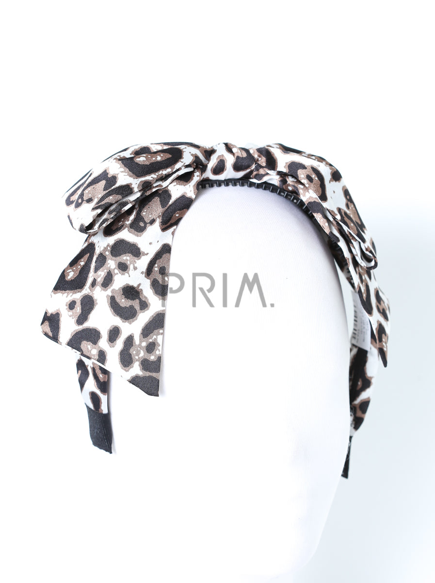 DACEE SILK BOW HEADBAND
