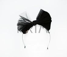 Load image into Gallery viewer, VELVET TULLE BOW HEADBAND
