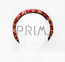 Load image into Gallery viewer, LEAF FOIL PRINT PUFFY HEADBAND
