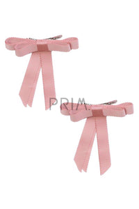 PROJECT 6 GROSGRAIN BOW CLIP SET OF 2