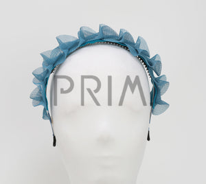 METALLIC MESH FOLD OVER HEADBAND