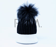 Load image into Gallery viewer, ZUBII RIBBED FOLD POMPOM HAT
