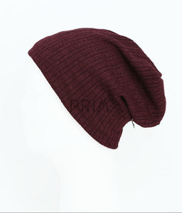 DACEE WIDE RIBBED BEANIE