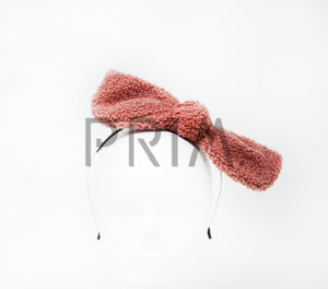 POODLE WIRE BOW HEADBAND