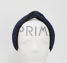 Load image into Gallery viewer, DENIM TWIST CENTER HEADBANDS
