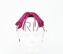 Load image into Gallery viewer, CURLY BOW WITH STUDS HEADBAND
