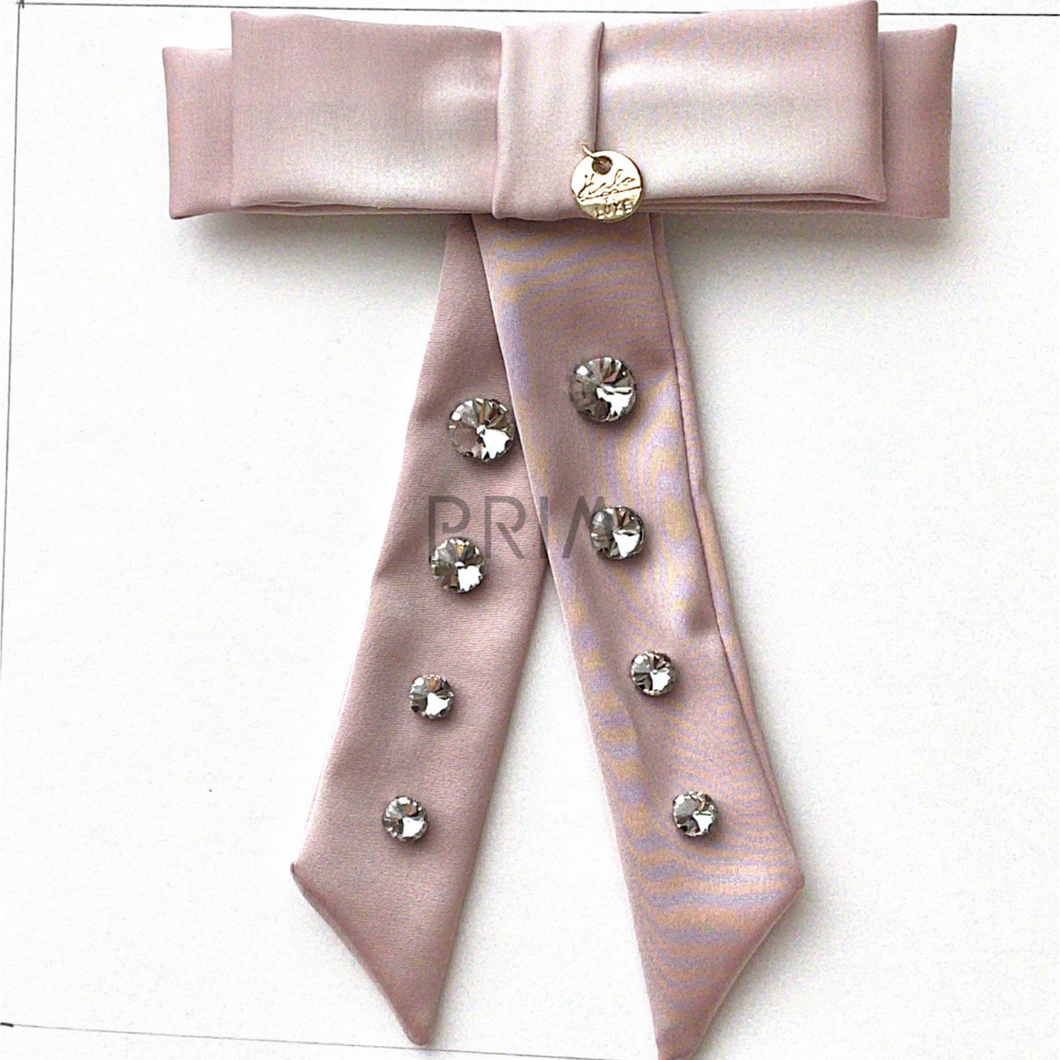 HALO ISABELLA EMBELLISHED BOW CLIP