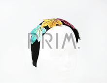 Load image into Gallery viewer, EMBROIDERED LEAVES HEADBAND
