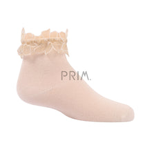 Load image into Gallery viewer, ZUBII SHEER FLOWER BORDER ANKLE
