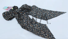Load image into Gallery viewer, DACEE FLORAL PRINTED SCRUNCHY WITH TAILS
