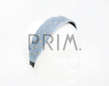 Load image into Gallery viewer, GOLD DOTED MOHAIR COVERED HEADBAND
