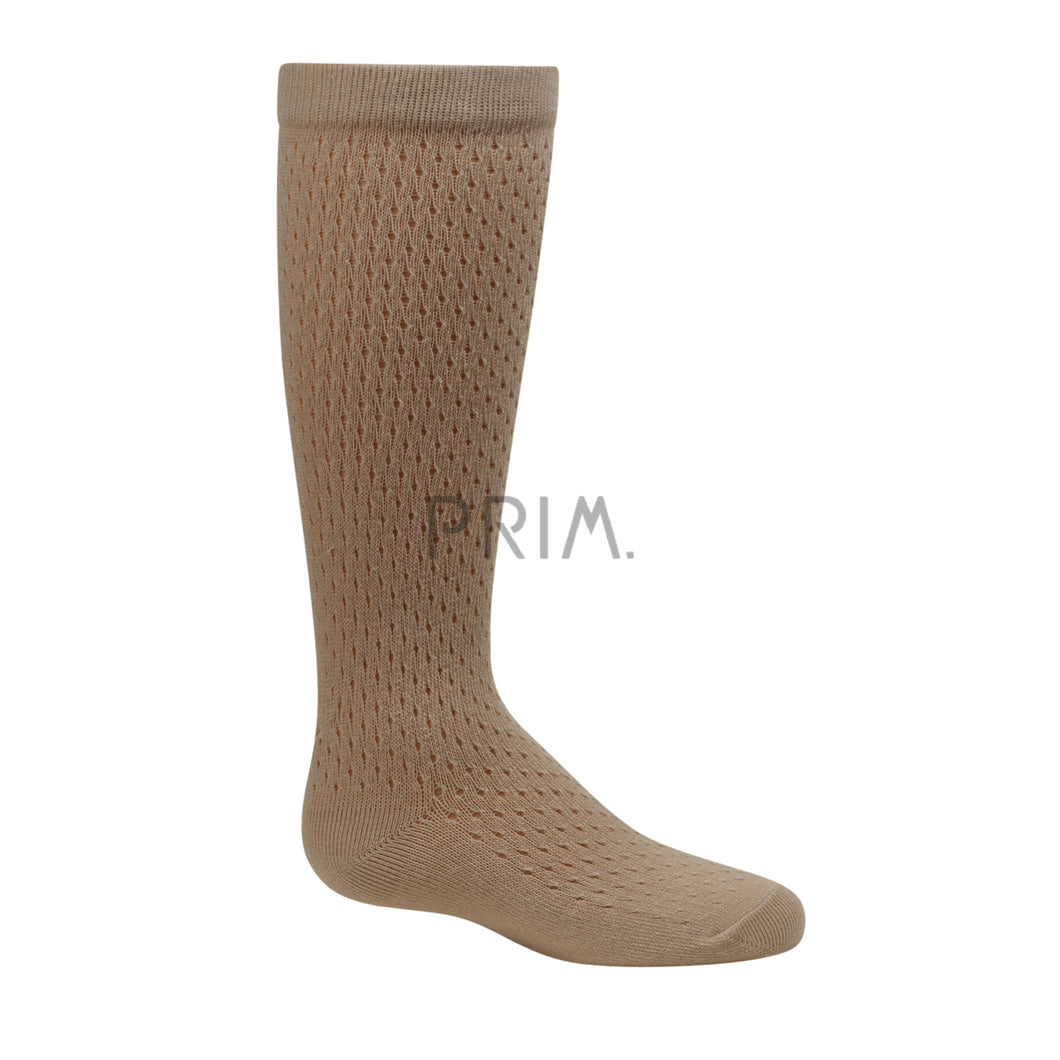 ZUBII PIN DOT KNEE SOCK