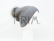 Load image into Gallery viewer, CHENILLE WINTER HAT WITH POM POM
