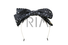 Load image into Gallery viewer, LEATHER DOUBLE BOW HEADBAND
