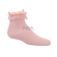 Load image into Gallery viewer, ZUBII SHEER FLOWER BORDER ANKLE
