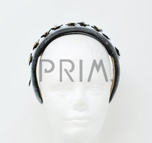 Load image into Gallery viewer, METALLIC FLOWERS COVERED HEADBAND
