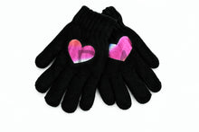 Load image into Gallery viewer, DACEE KNIT FOIL HEART GLOVES
