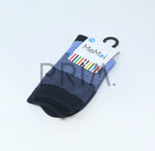 Load image into Gallery viewer, MEMOI OMBRE STRIPE BOYS CREW SOCK
