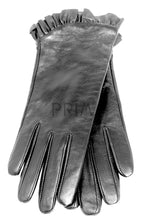 Load image into Gallery viewer, LEATHER GLOVES ANGLE HEM TOP
