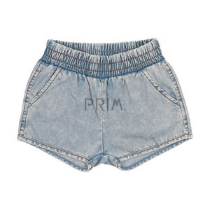 LILL LEGGS DENIM TRACK SHORTS