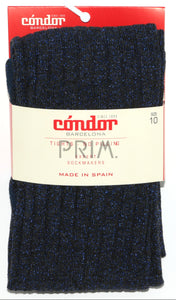 LUREX RIBBED TIGHTS
