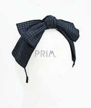 Load image into Gallery viewer, DACEE CHECKERED BOW HEADBAND
