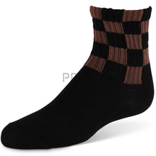 Load image into Gallery viewer, ZUBII BOYS CHECKERED CREW SOCK
