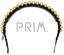 Load image into Gallery viewer, VELVET PEARLS HEADBAND
