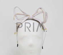 Load image into Gallery viewer, MULTI TIE BOW WITH GOLD TIPS HEADBAND
