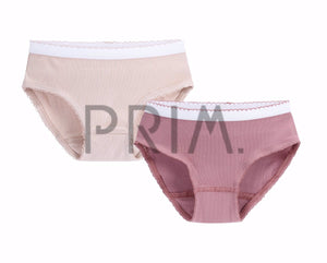 PC GIRLS SOLID RIBBED UNDERWEAR