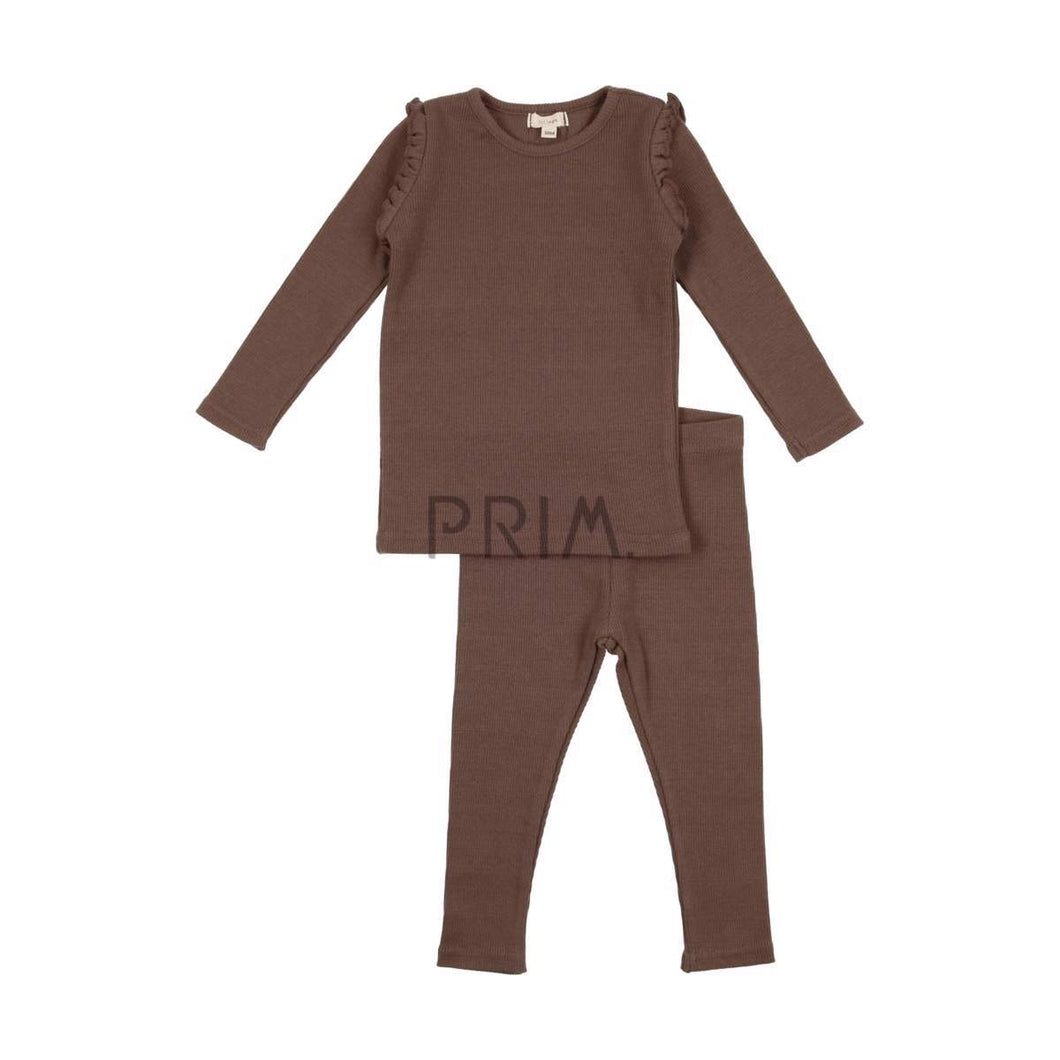 LIL LEGS GIRLS RIBBED SET